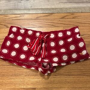 Y2K Pink VS pajama shorts